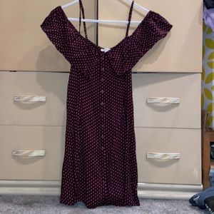 American eagle light button down dress
